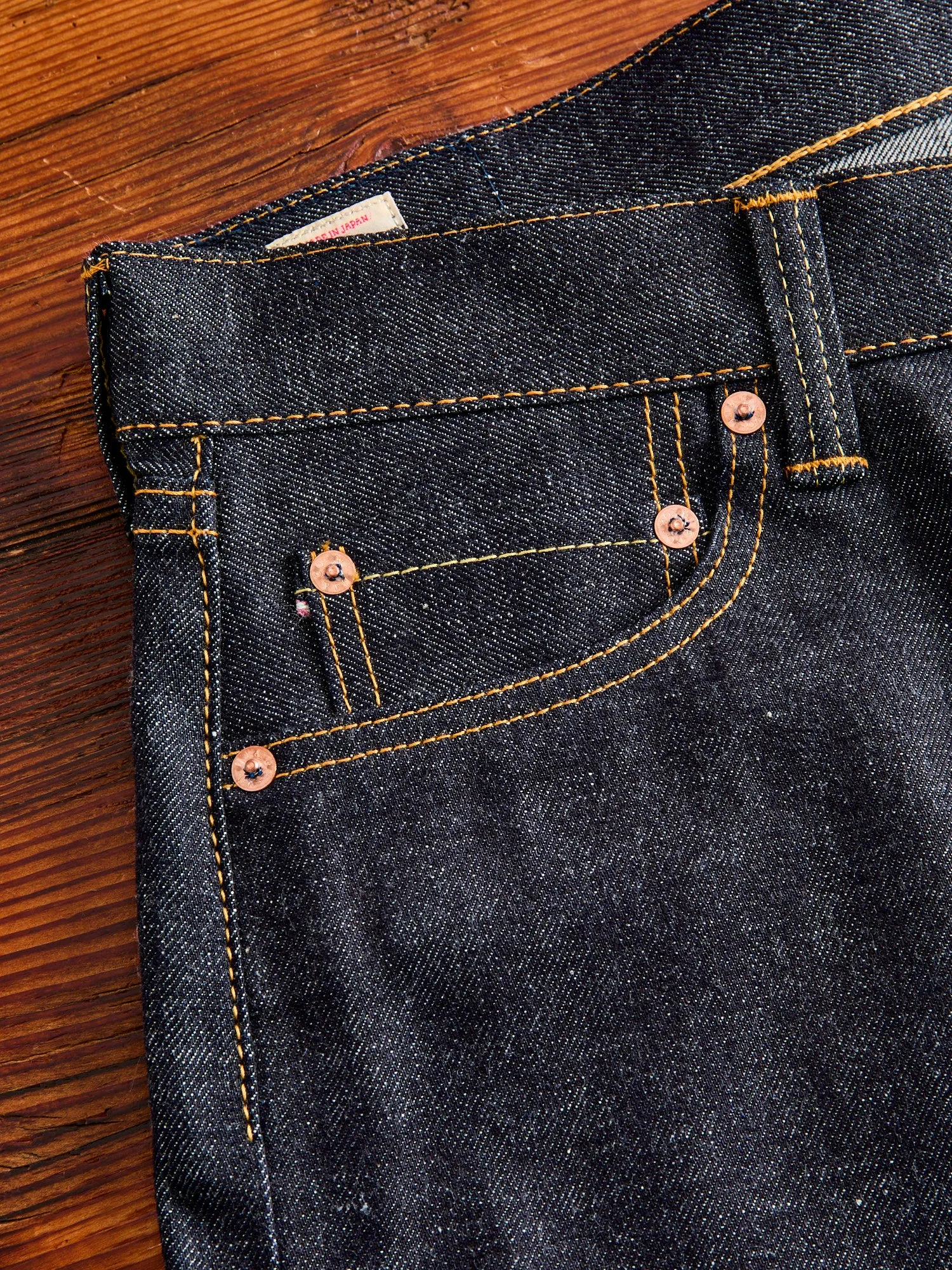 0906-13 13oz Selvedge Denim - Wide Straight Fit