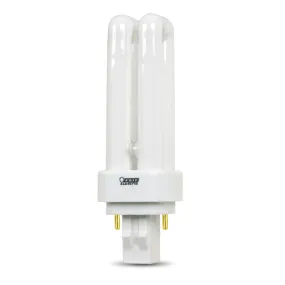 13W Cool White (4100K) PLD GX23-2 Base Compact Fluorescent Light Bulb