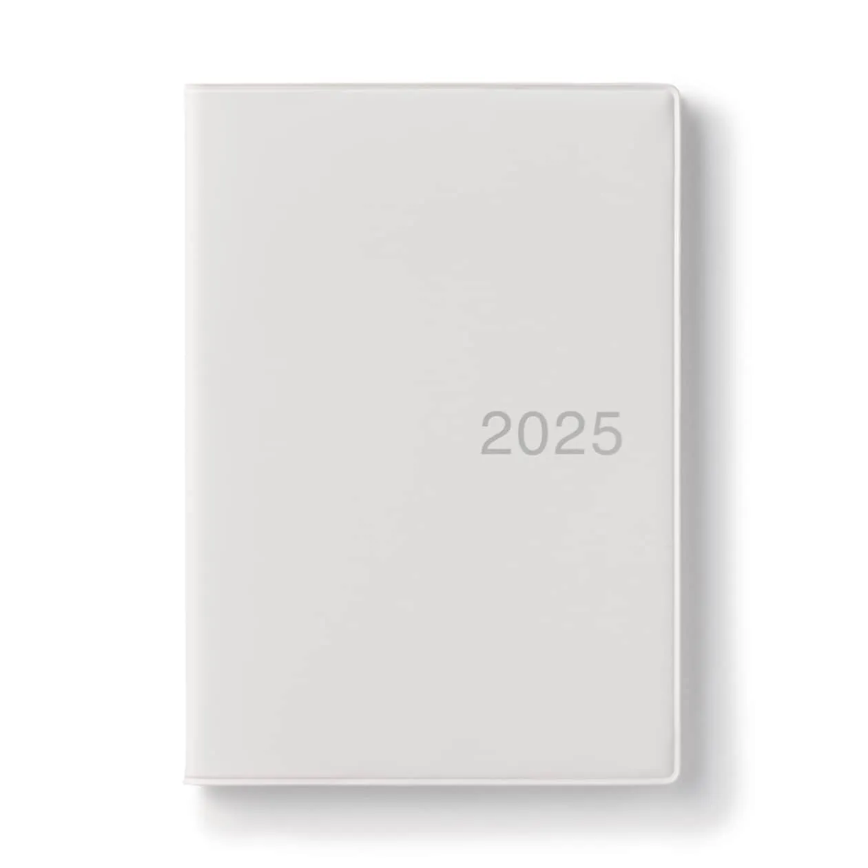 2025 Monthly Planner (Mon to Sun) - White Grey