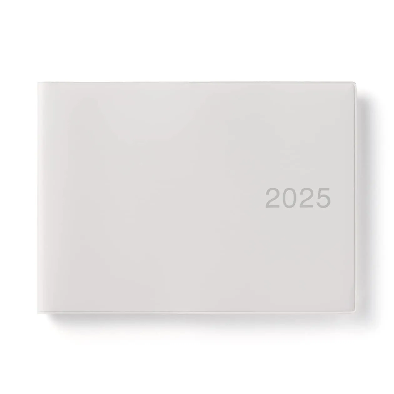 2025 Monthly Planner (Mon to Sun) - White Grey