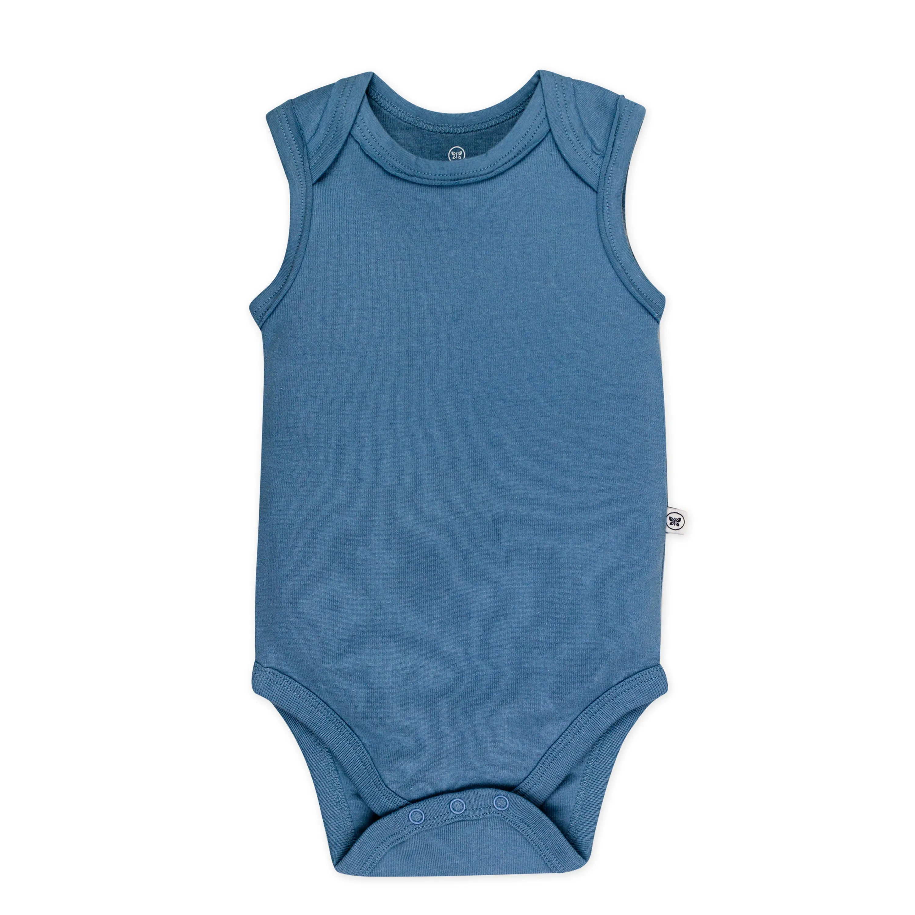 4-Pack Organic Cotton Sleeveless Bodysuits