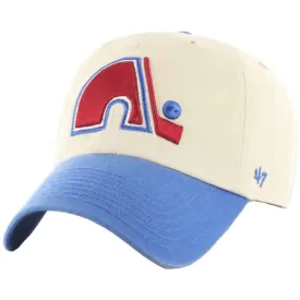 47 Brand Quebec Nordiques Clean Up Adjustable Hat