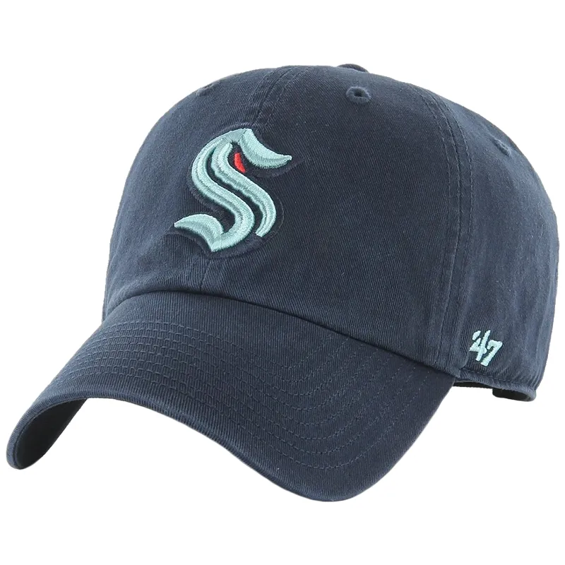 47 Brand Seattle Kraken Clean Up Adjustable Hat