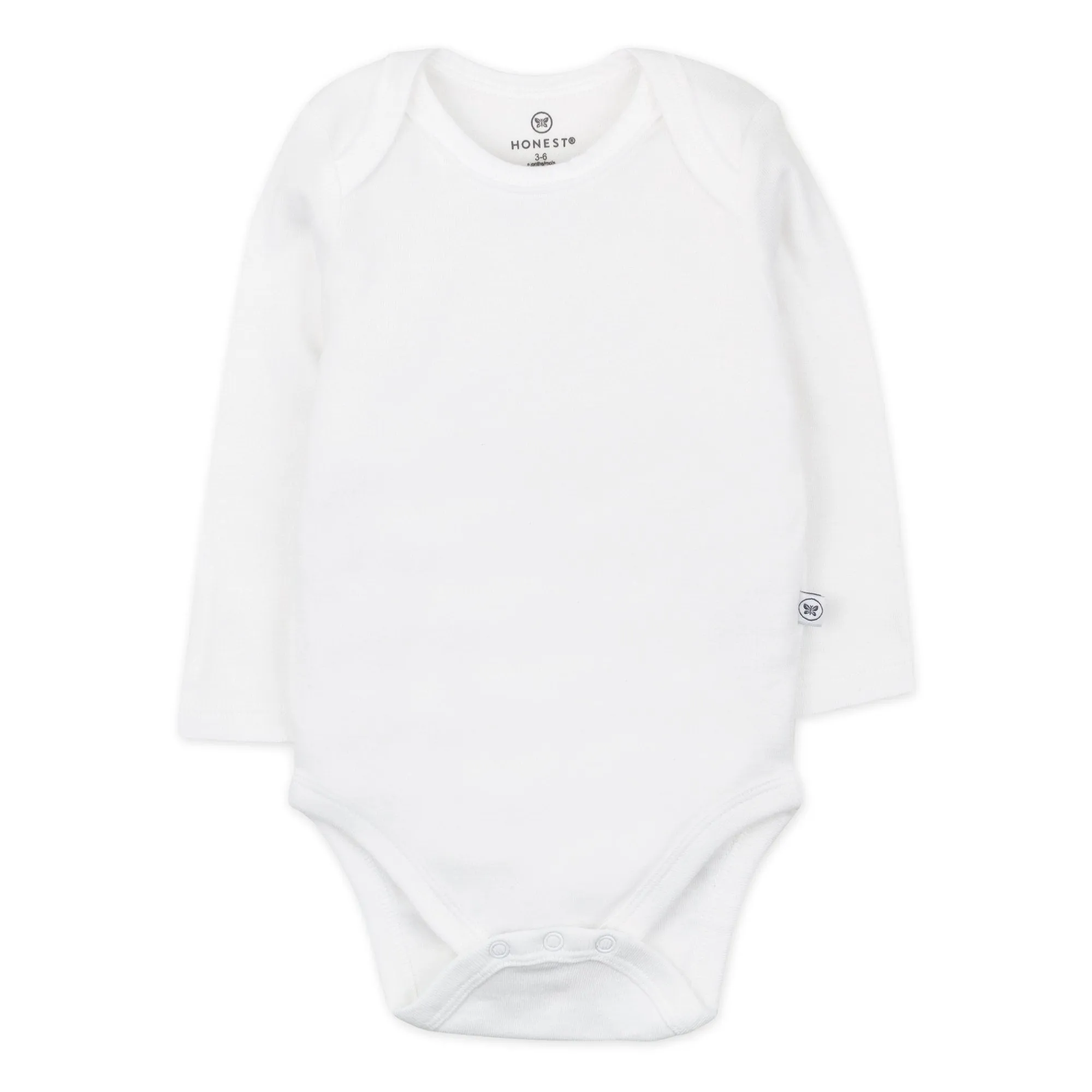 5-Pack Organic Cotton Long Sleeve Bodysuits