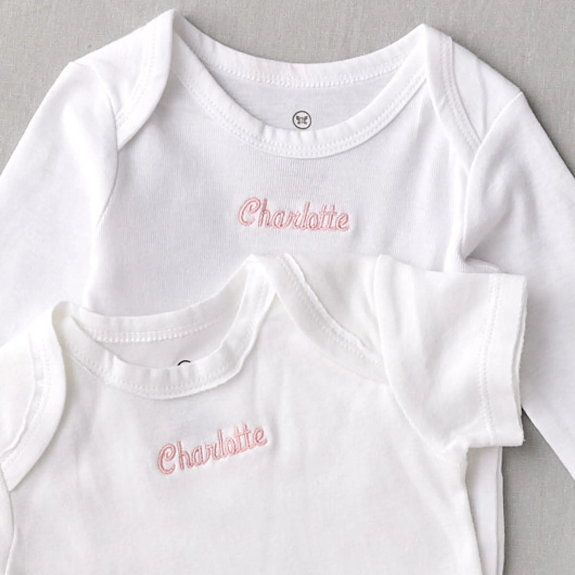 5-Pack Organic Cotton Long Sleeve Bodysuits