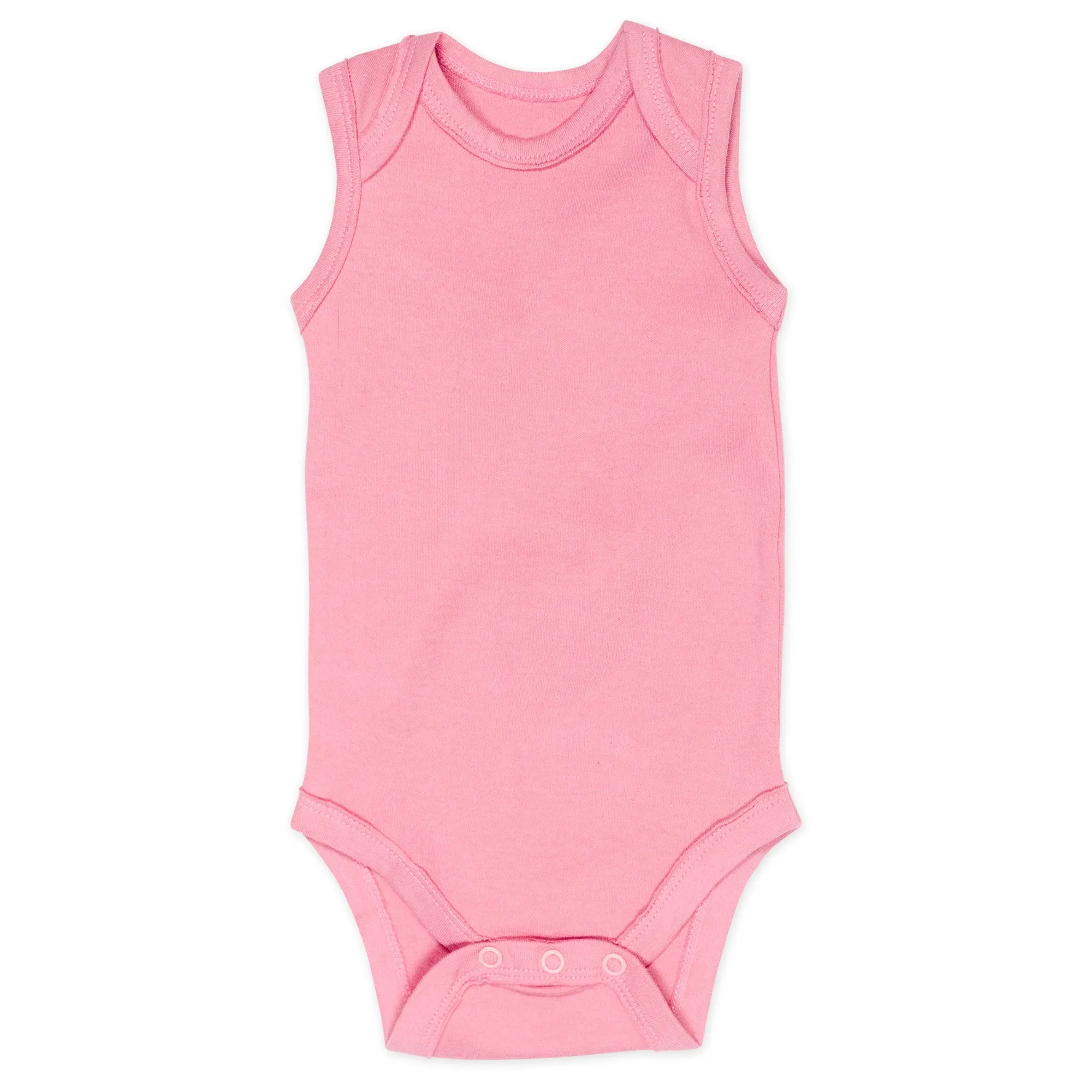 5-Pack Organic Cotton Sleeveless Bodysuits