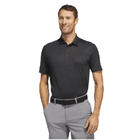 Adidas 2023 Ultimate365 Allover Print Golf Shirt - Black