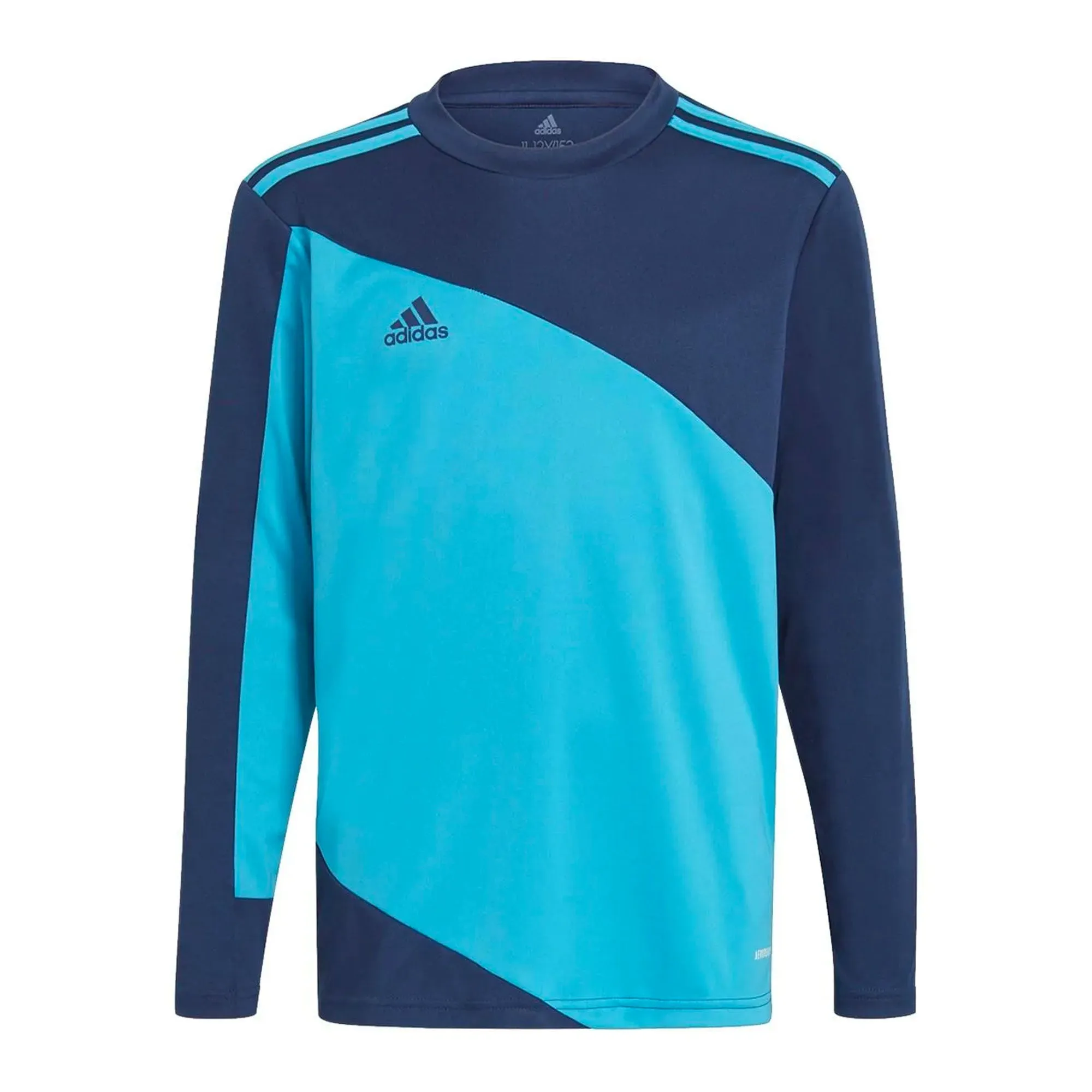 adidas Kids Squadra 21 Goalkeeper Jersey Navy Blue/Aqua Blue