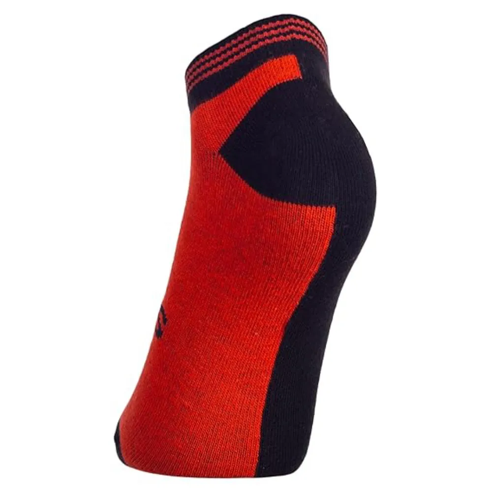 Adidas Men's Flat Knit Low Cut Socks (Black/Colligative Navy/Anthra Melange)