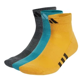 adidas Performance Cushioned Mid-Cut 3 Pairs Unisex Socks