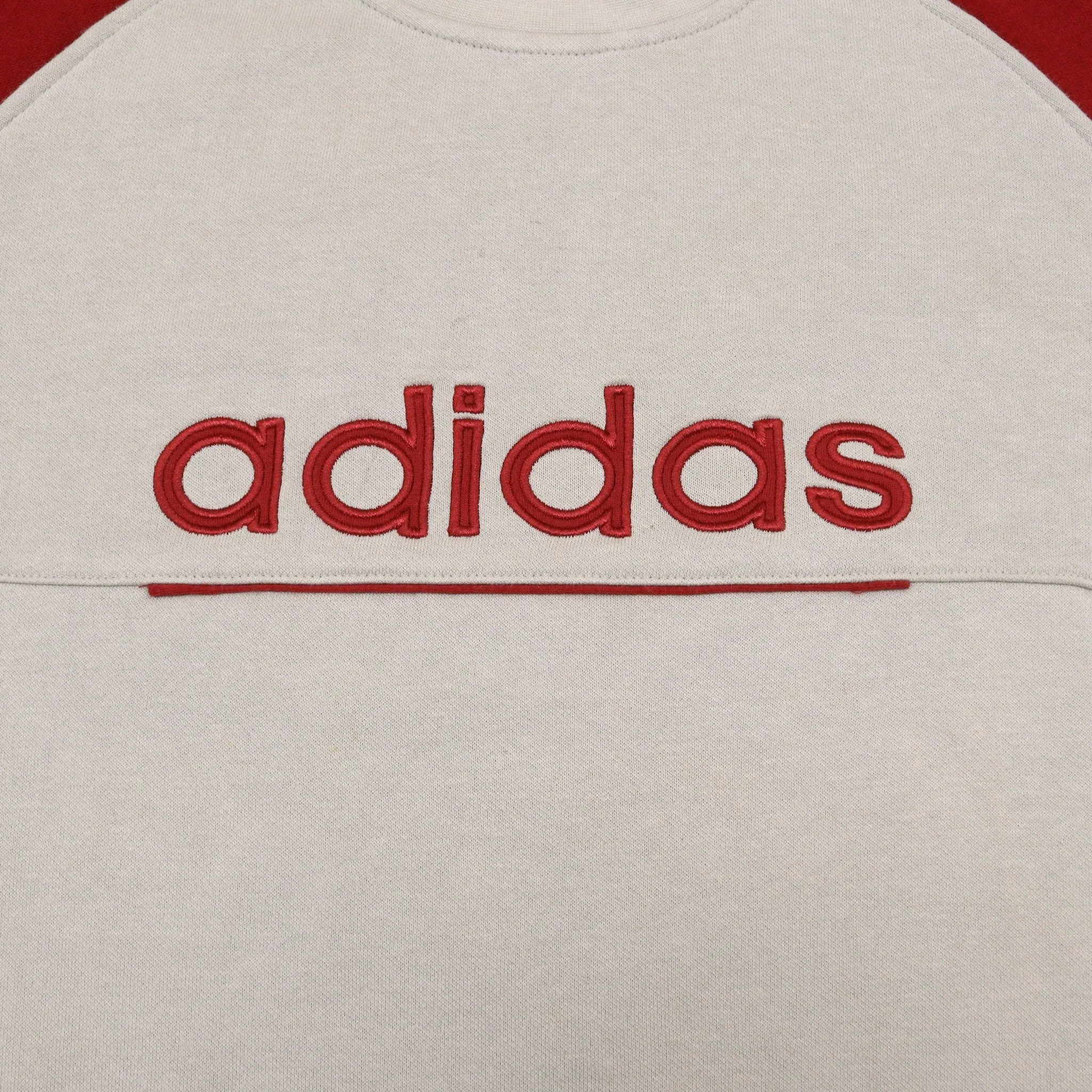 Adidas Red & Grey Sweatshirt