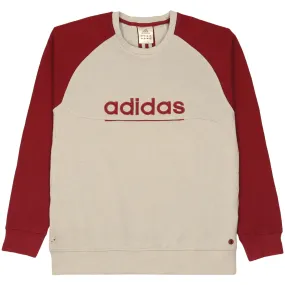 Adidas Red & Grey Sweatshirt