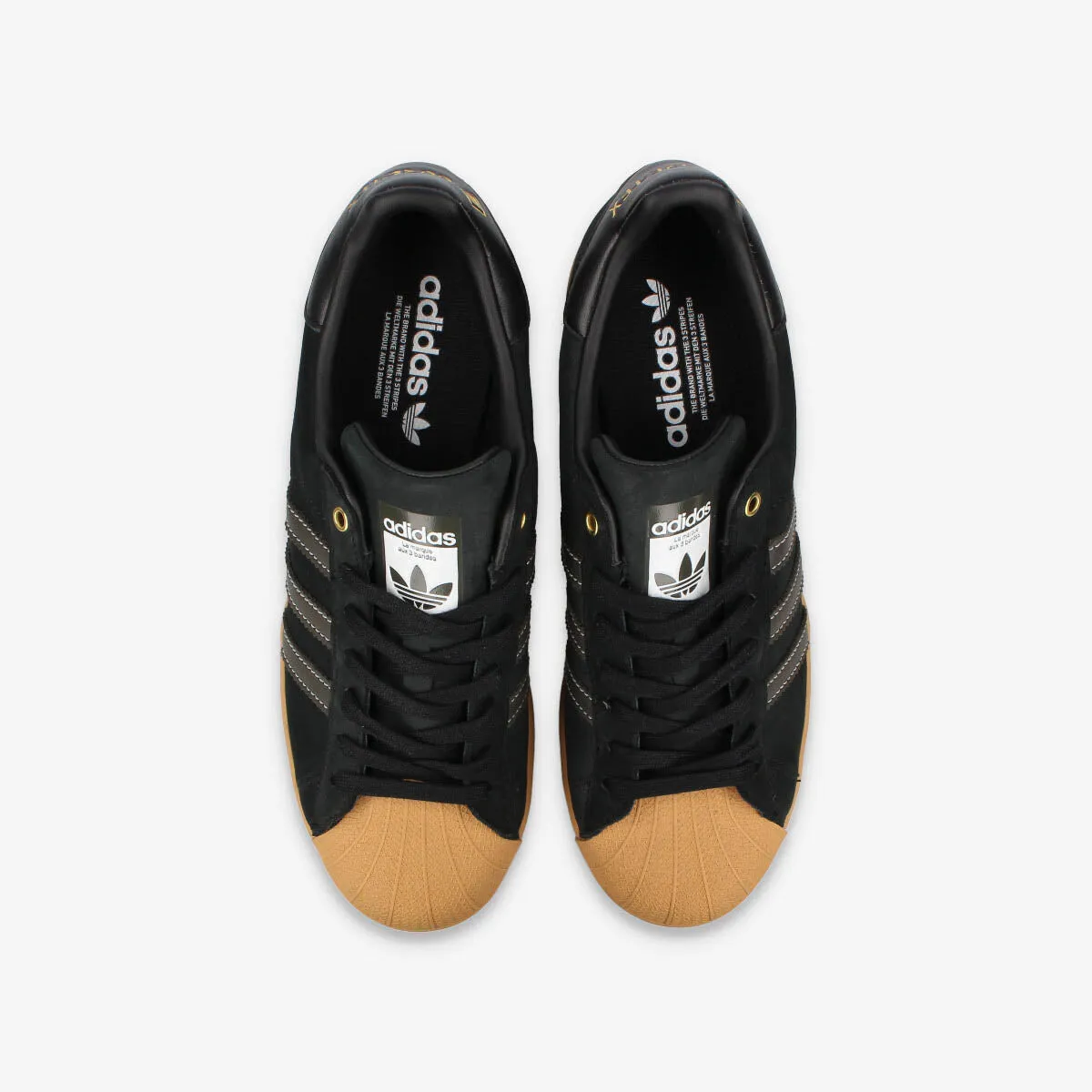 adidas SUPERSTAR GTX CORE BLACK/GUM/SHADOW OLIVE