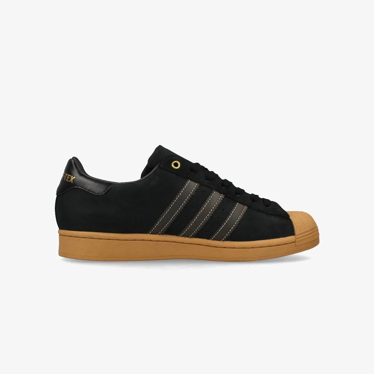 adidas SUPERSTAR GTX CORE BLACK/GUM/SHADOW OLIVE