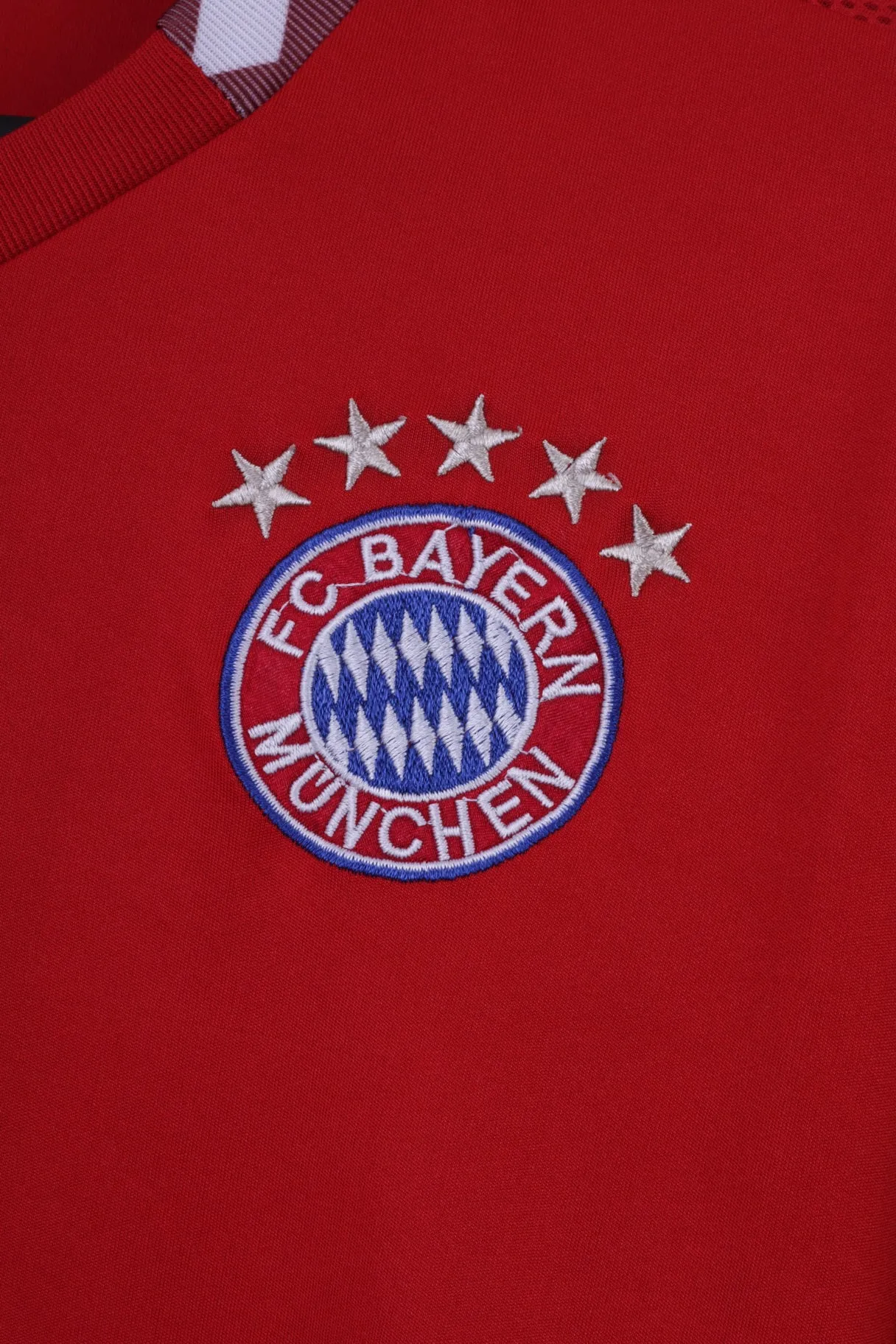 Adidas Womens 10 M Shirt red Bayern Munchen Football #7 Ribery Jersey Top