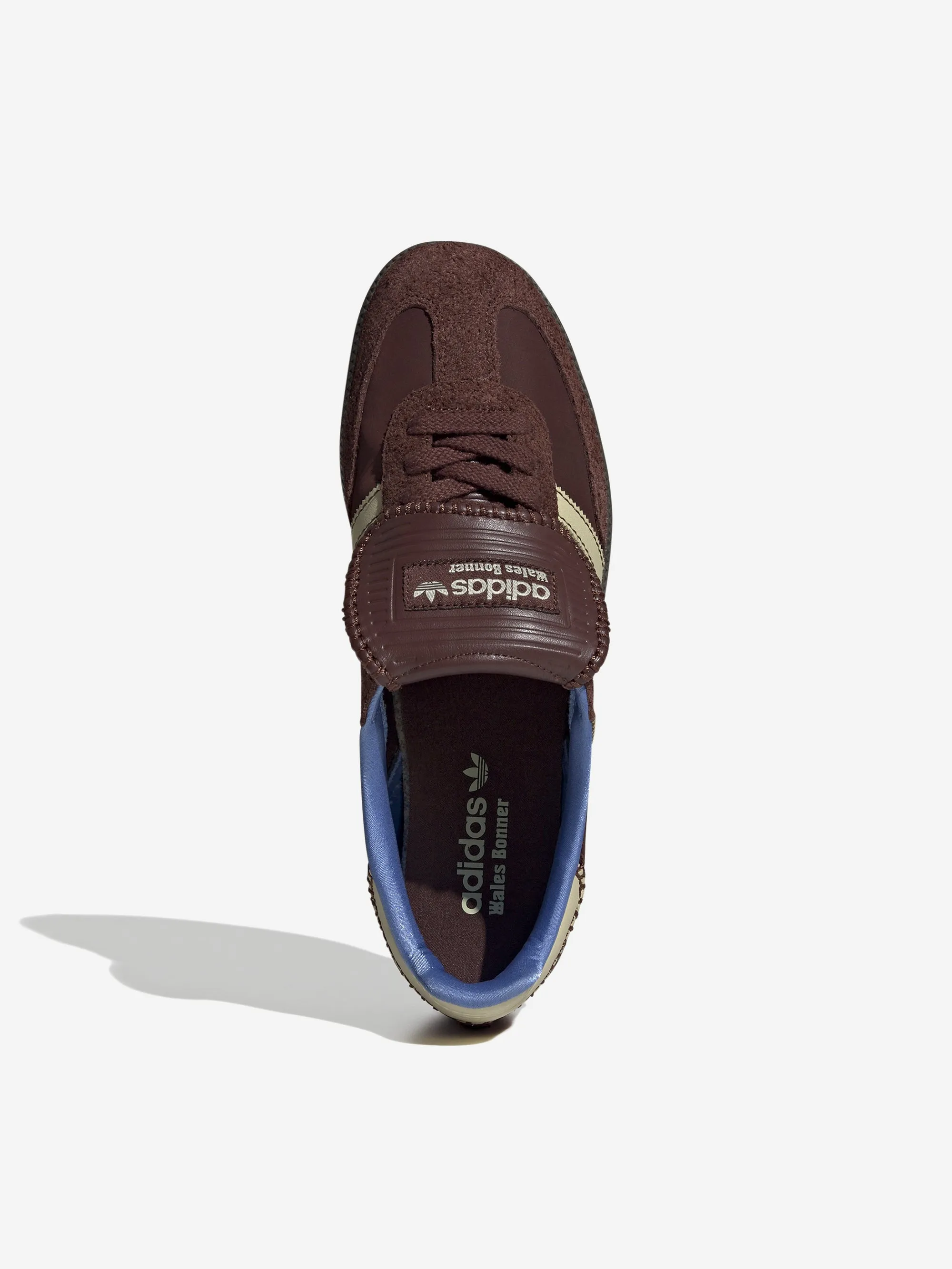 Adidas x Wales Bonner Nylon Samba - Fox Brown/Sandy Beige/Lucky Blue