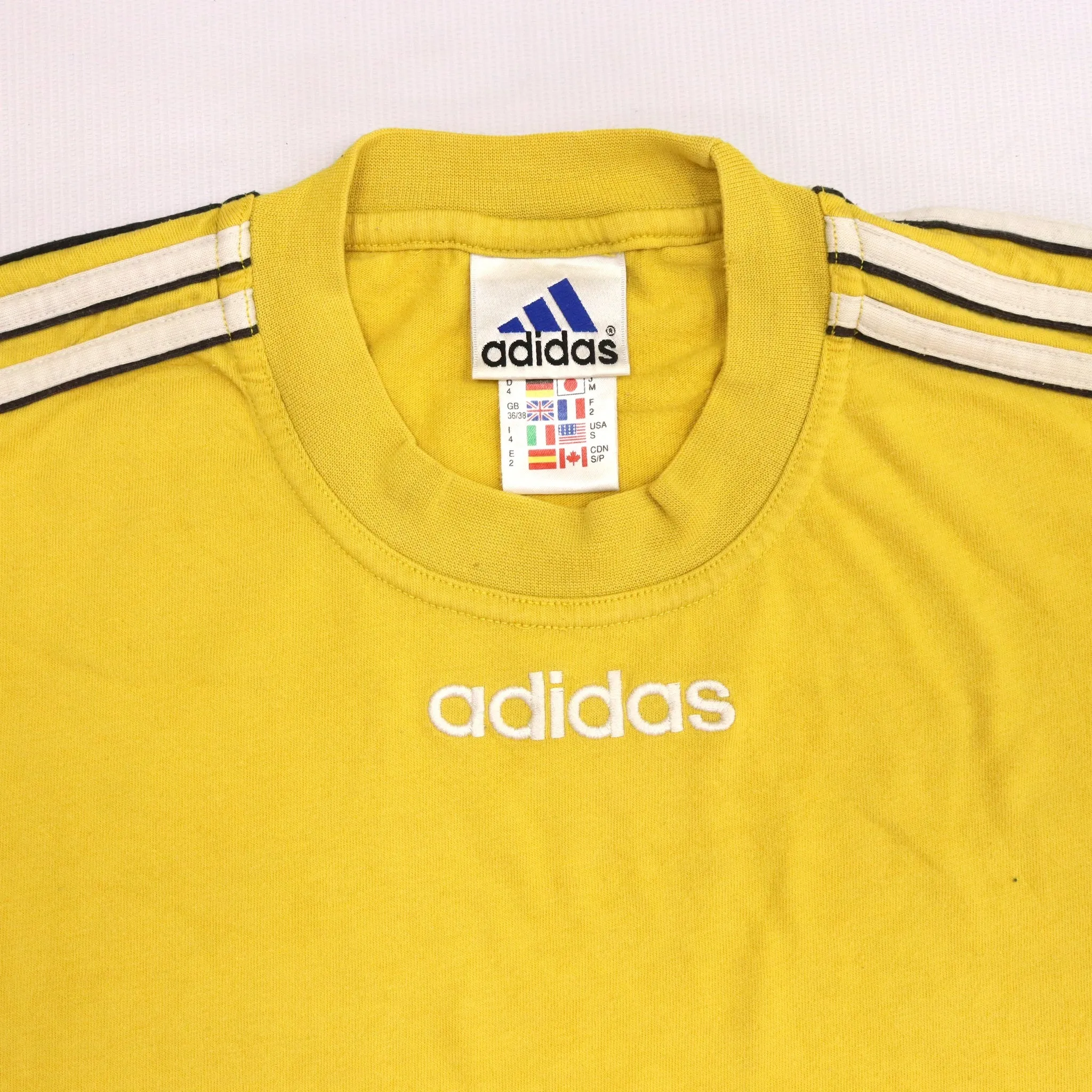 Adidas Yellow T-shirt