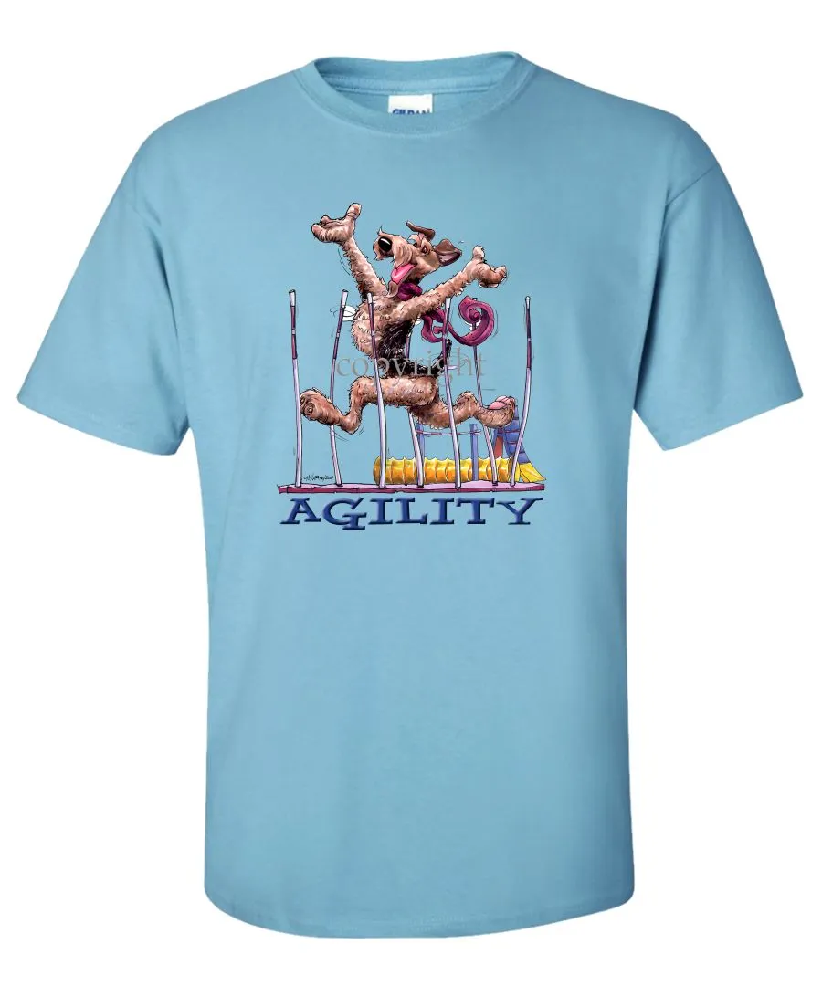 Airedale Terrier - Agility Weave II - T-Shirt