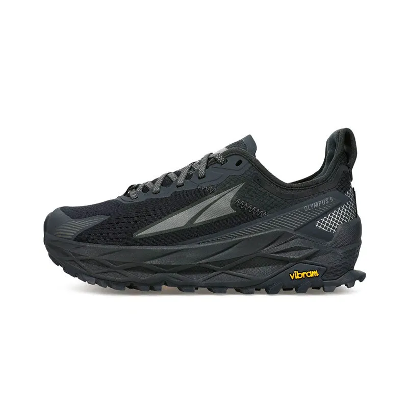 Altra Olympus 5 Womens Trail Running Shoe - Black/Black