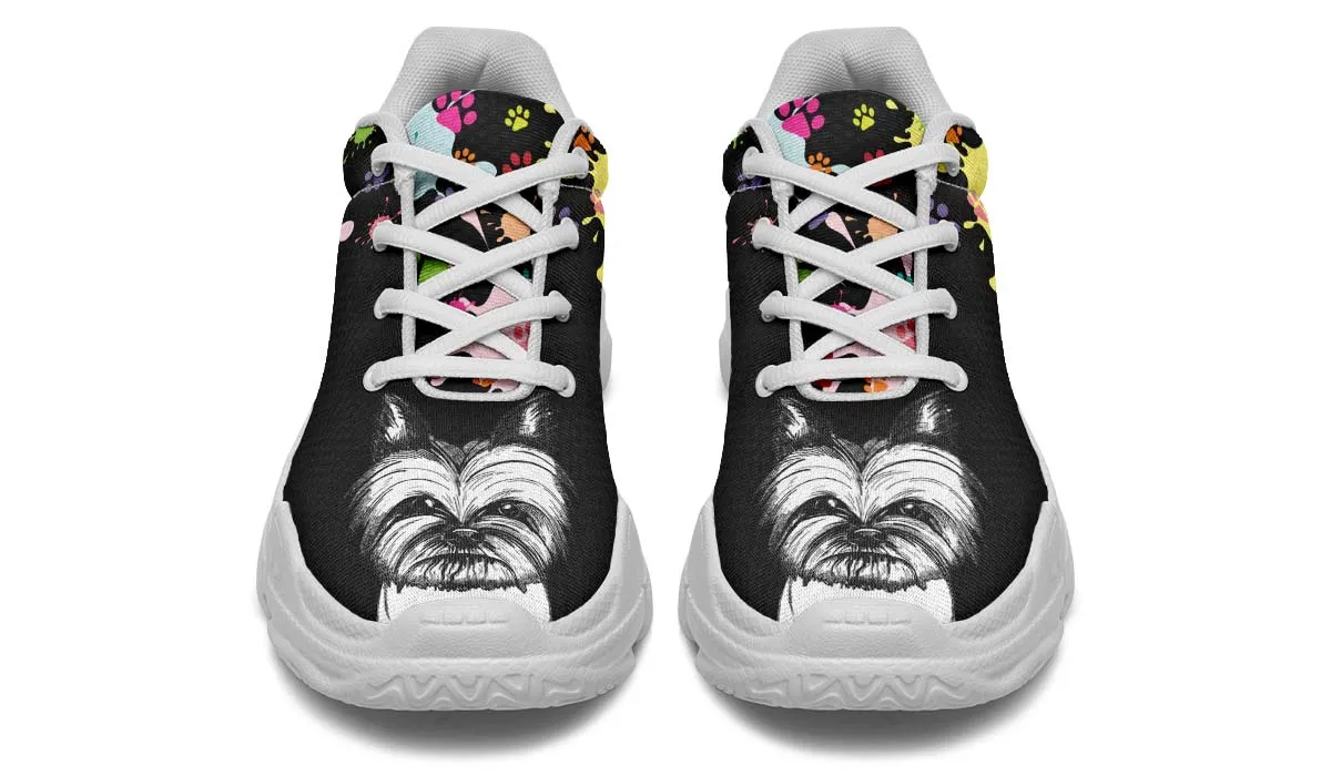 Artsy Yorkie Chunky Sneakers