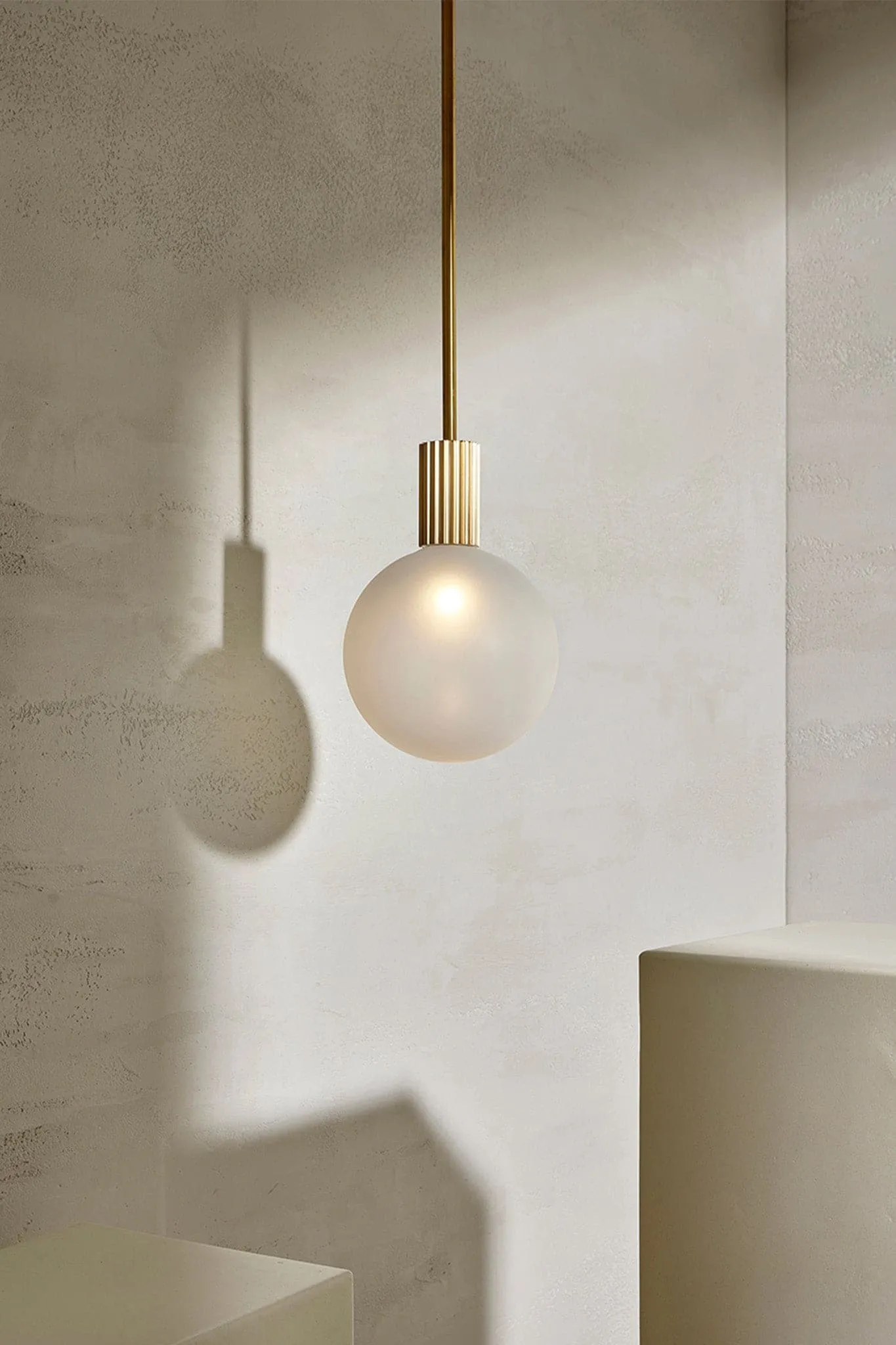 Attalos Pendant Light, Brass