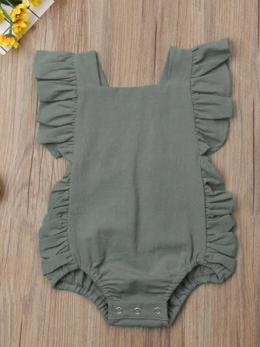 Baby More Ruffles Onesie