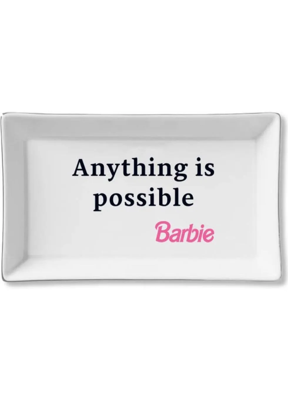 Barbie Ceramic Tray - Anything Is Possible