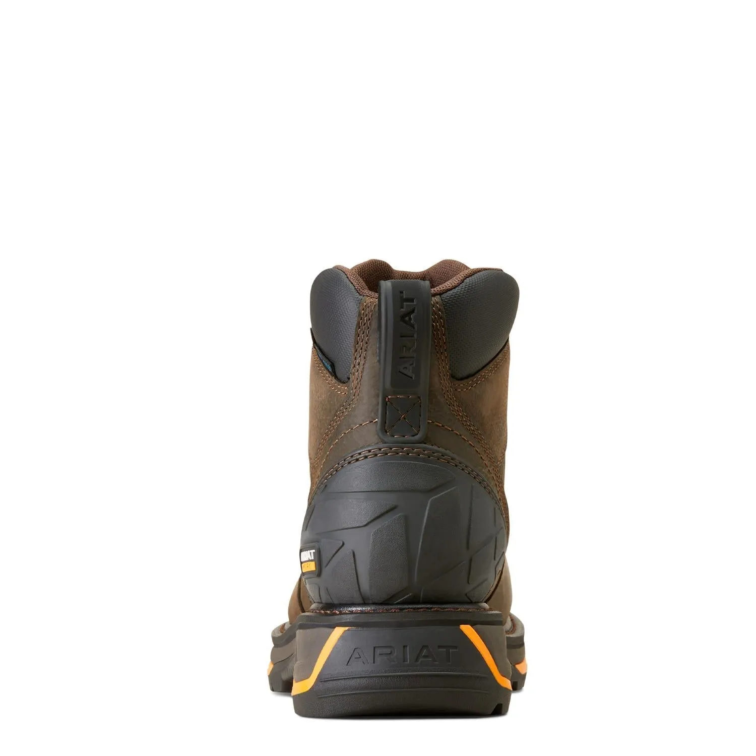 Big Rig 6 inch Composite-Toe Waterproof Work Boot Iron Coffee