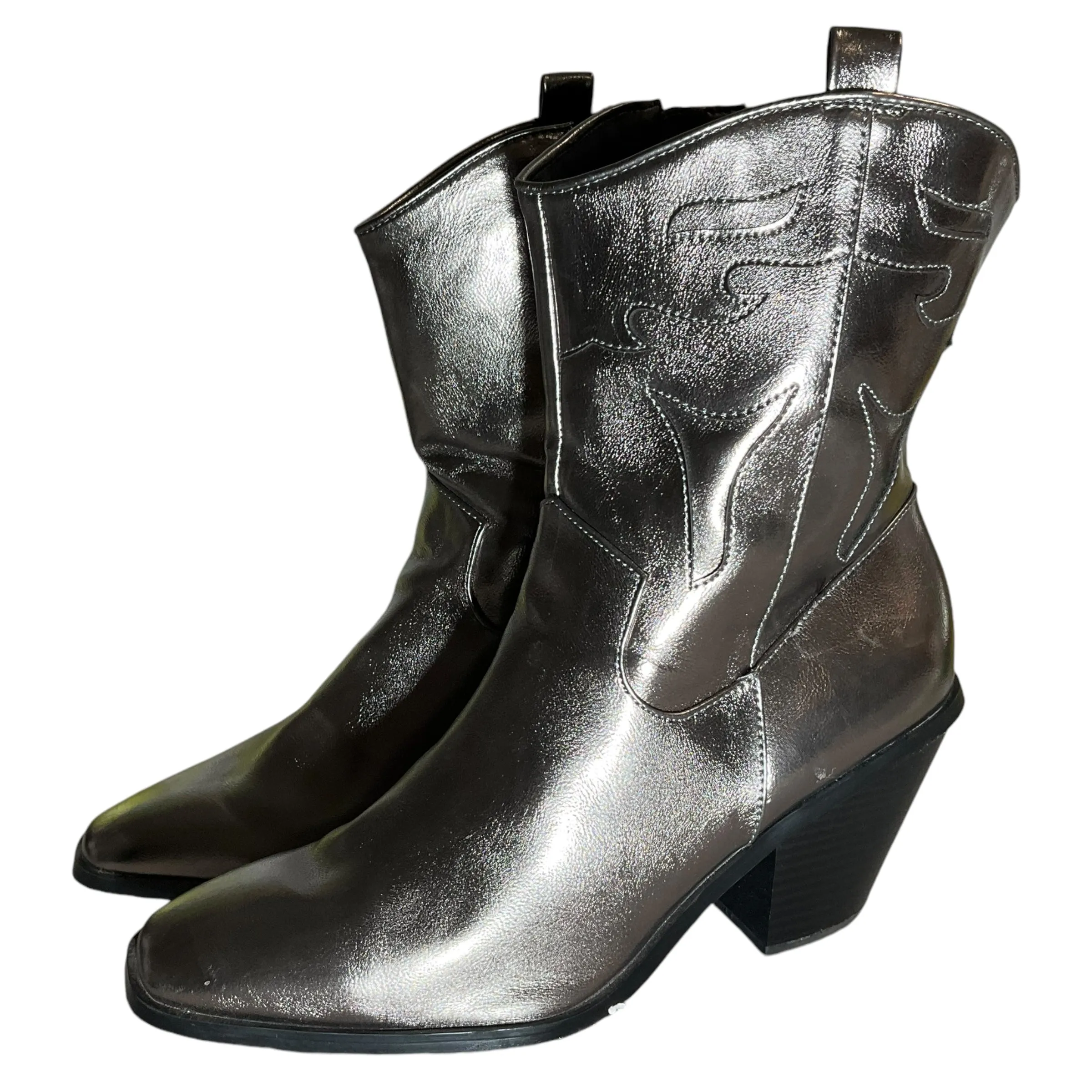 Boots Western By Torrid In Grey, Size: 13