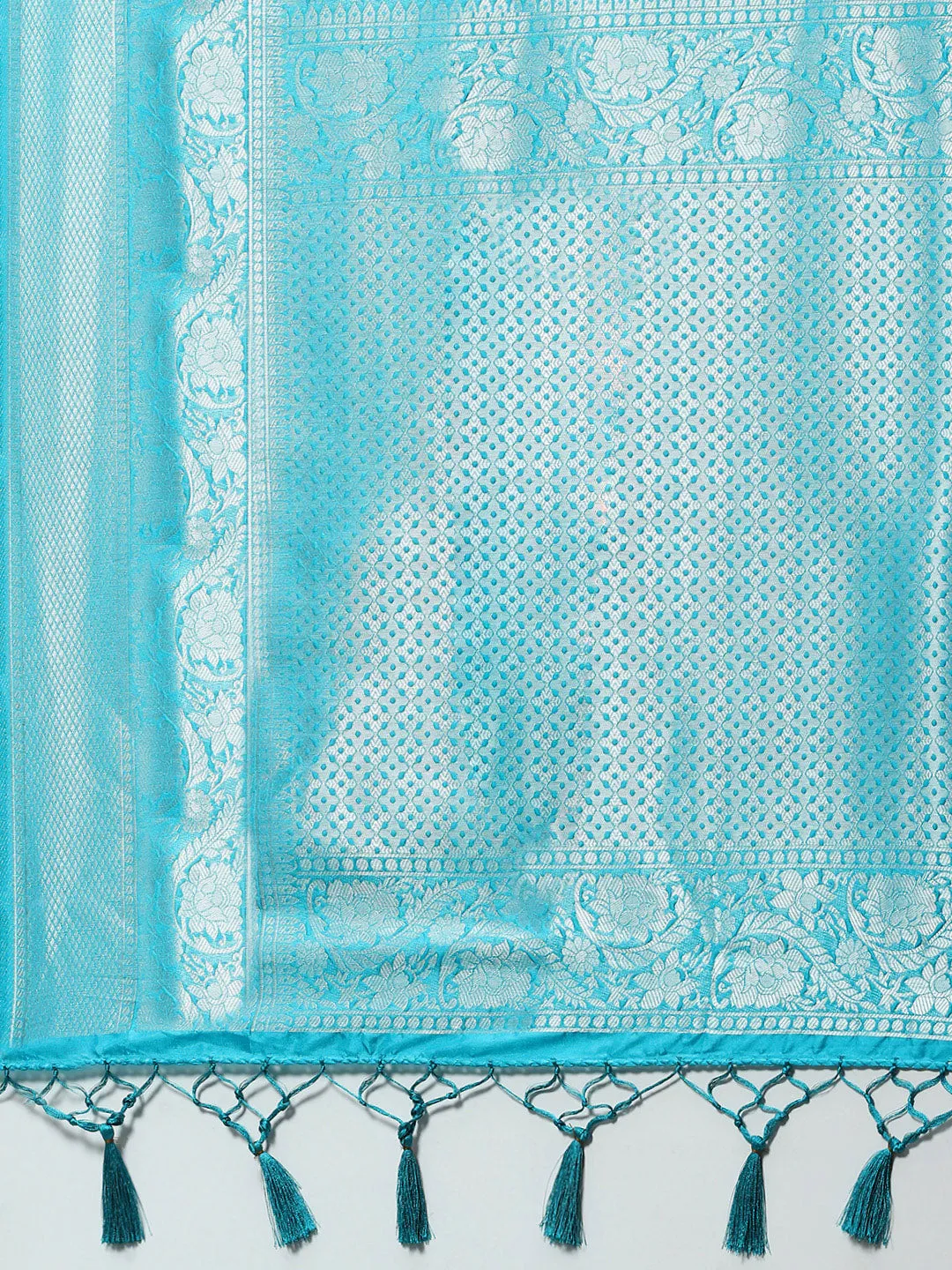 Brocade Zari Jaal Woven Handloom Saree