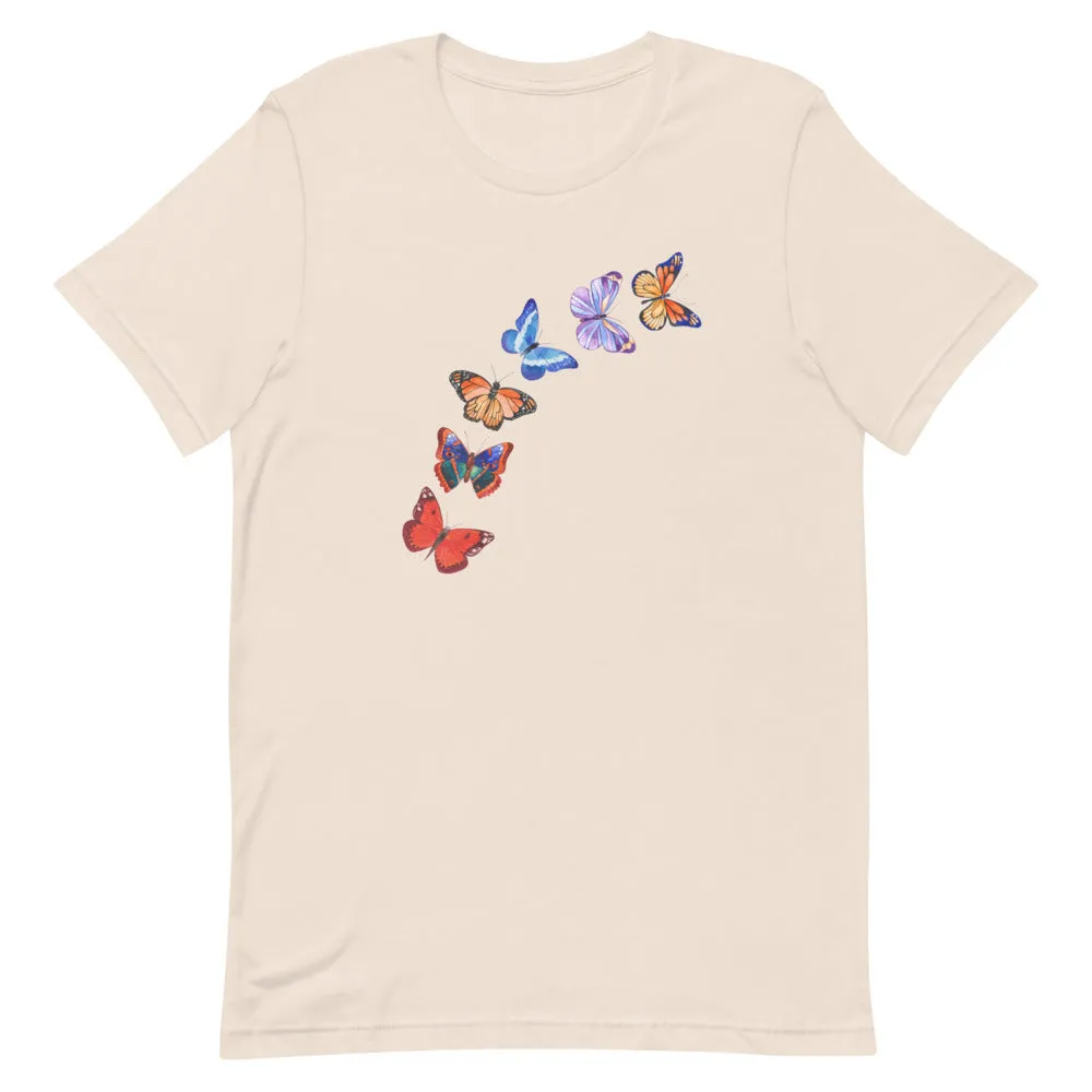 Butterflies in Flight T-Shirt - Light Colors