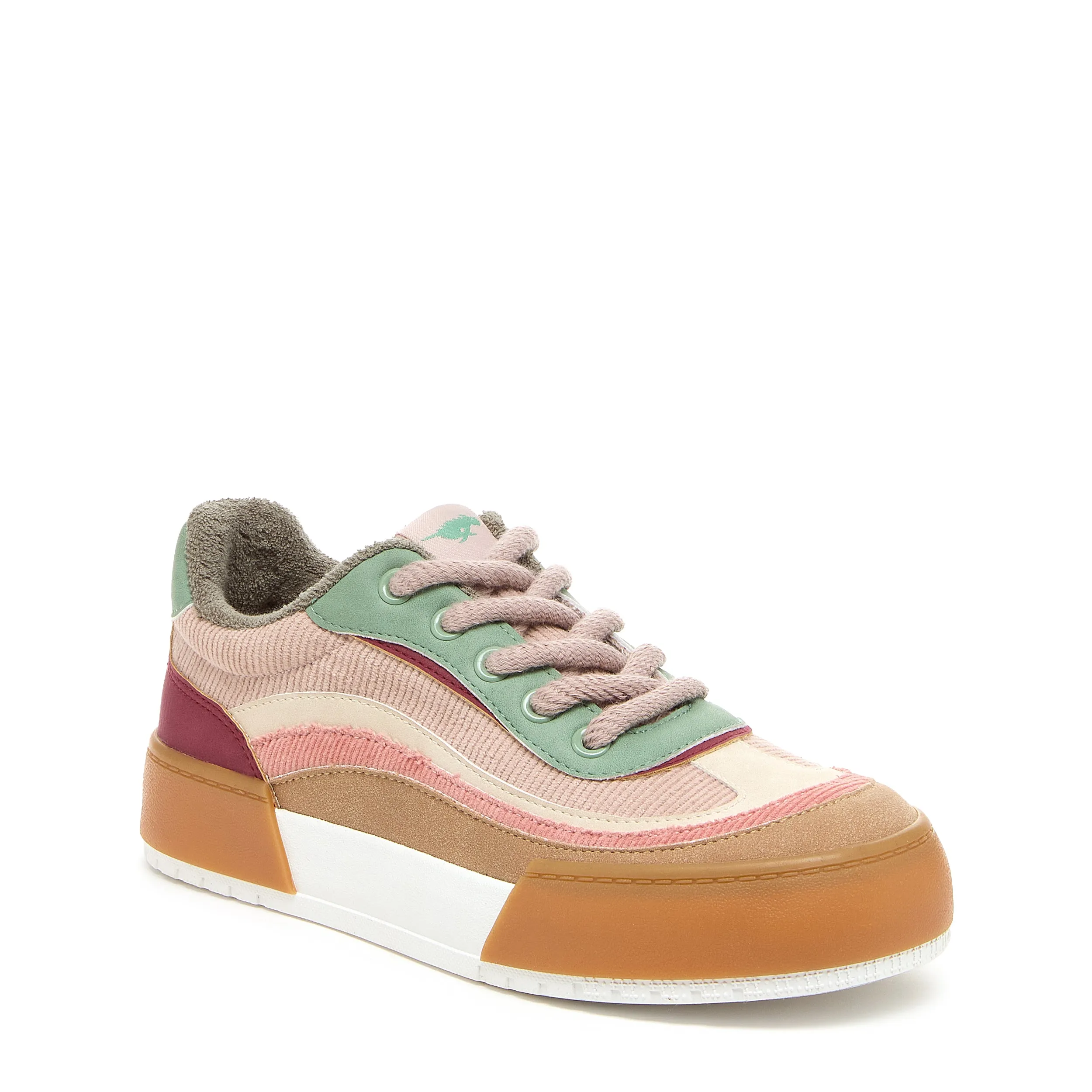 Carson Taupe Color Block Sneaker