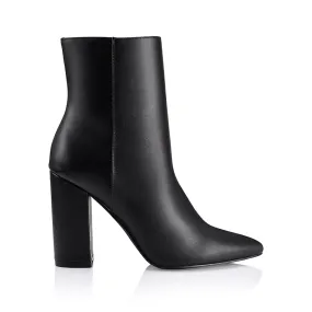 Dawson II Ankle Boots - Black Smooth