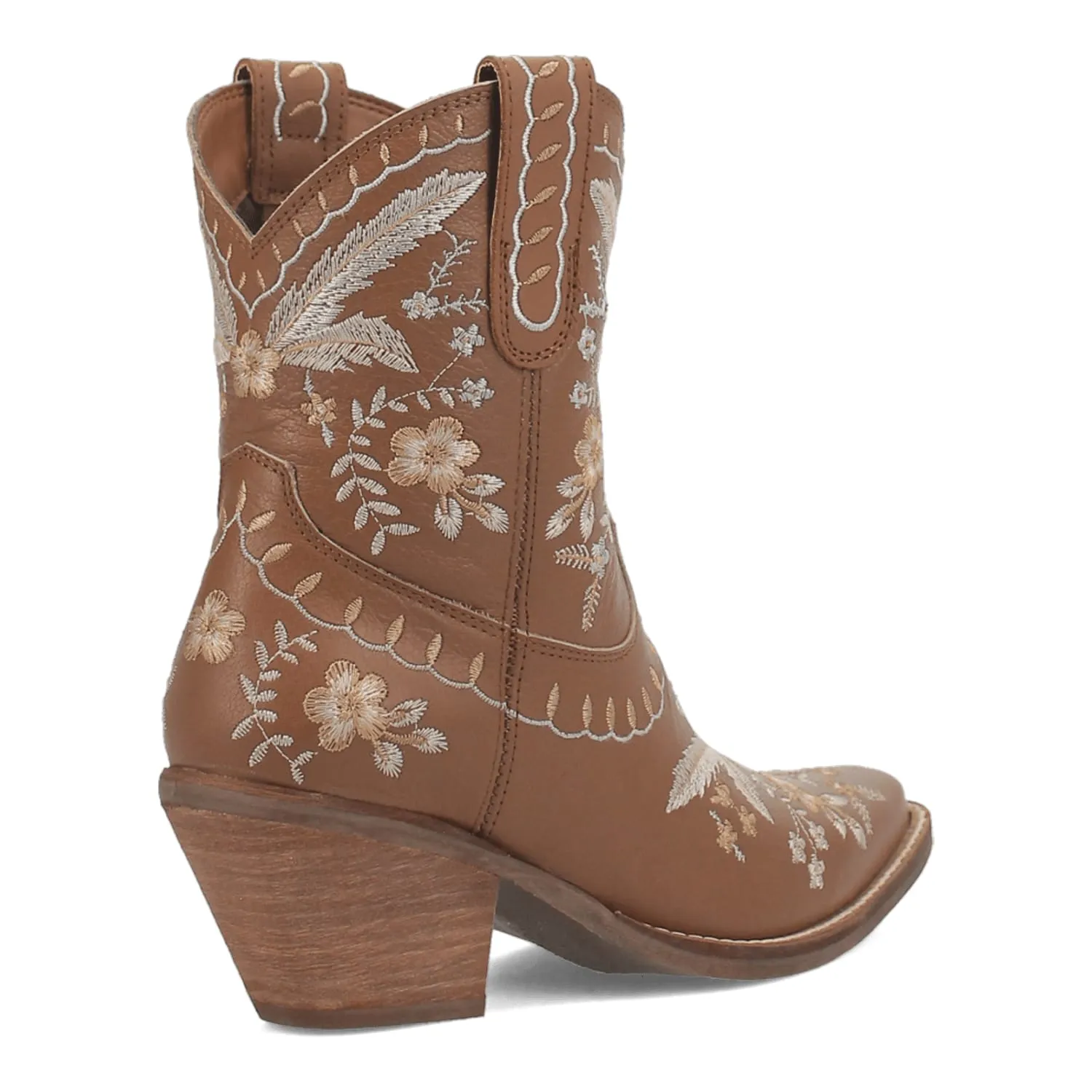 Dingo Primrose in Brown Ladies Ankle Boots