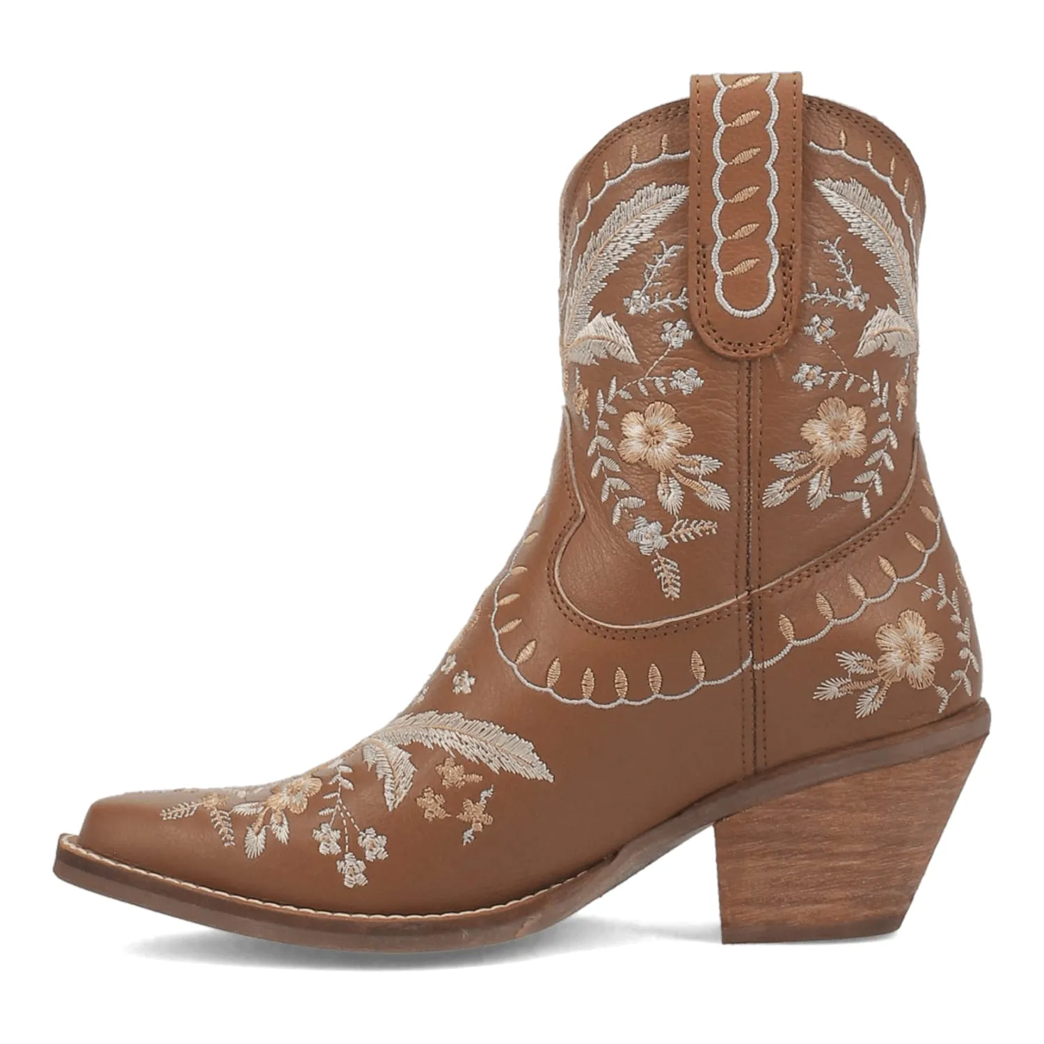 Dingo Primrose in Brown Ladies Ankle Boots