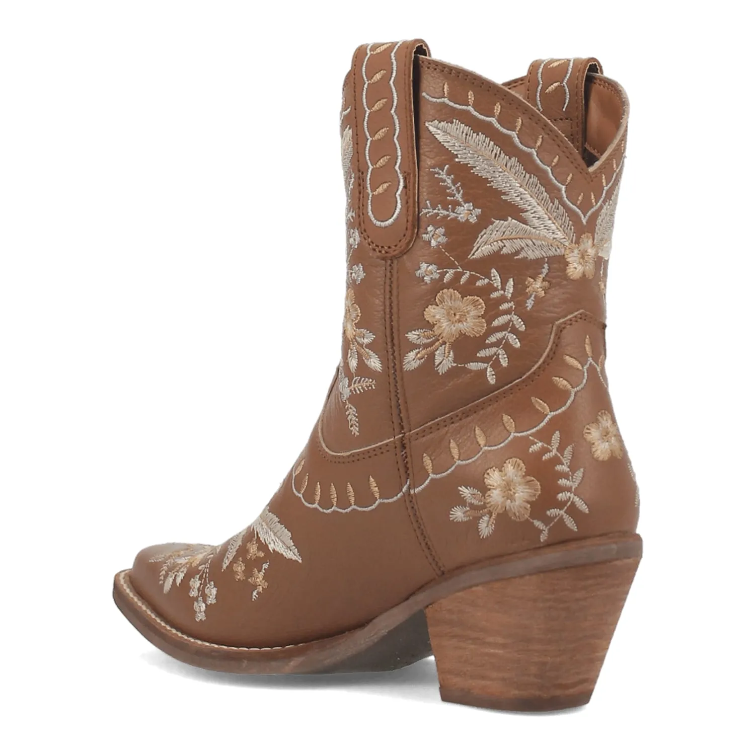 Dingo Primrose in Brown Ladies Ankle Boots