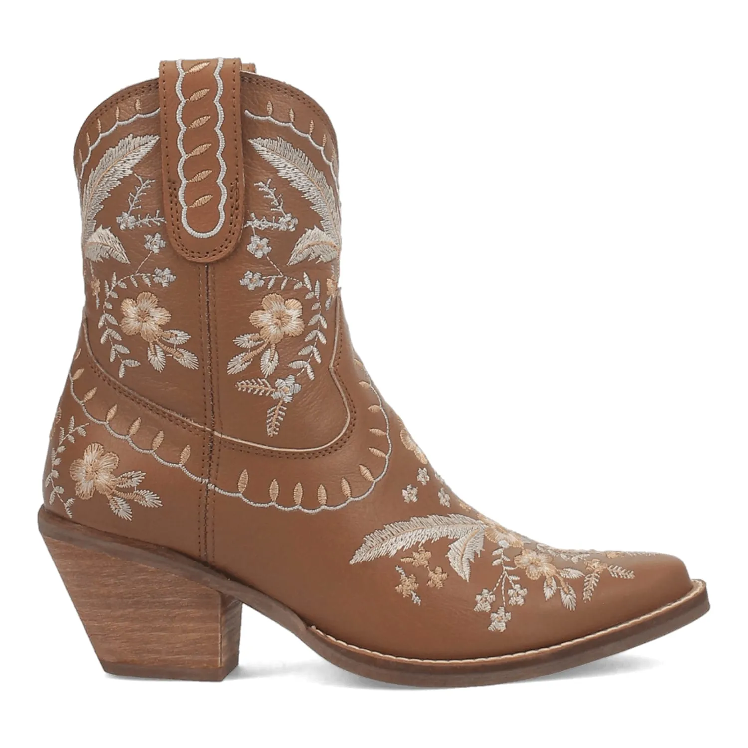 Dingo Primrose in Brown Ladies Ankle Boots