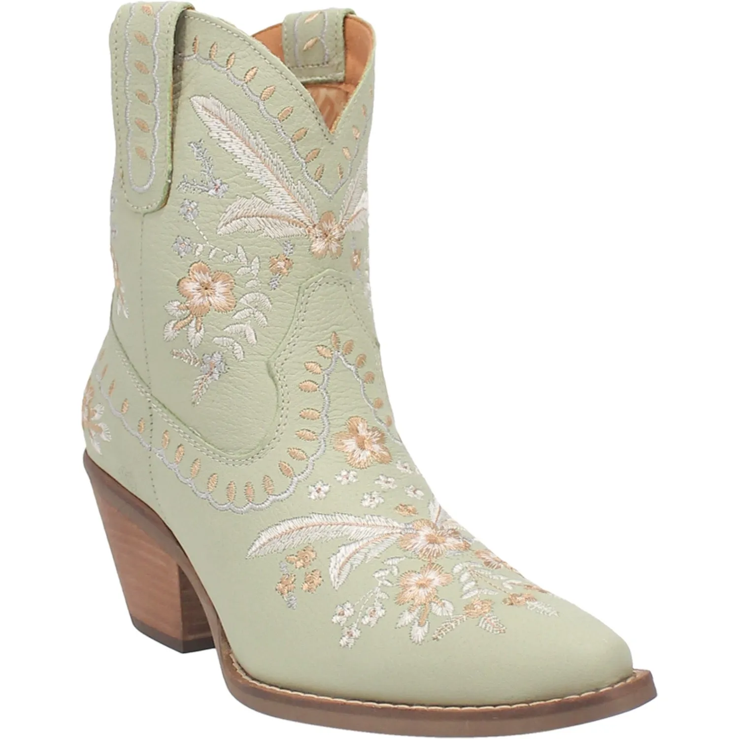 Dingo Primrose in Mint DI748 Ladies Ankle Boots