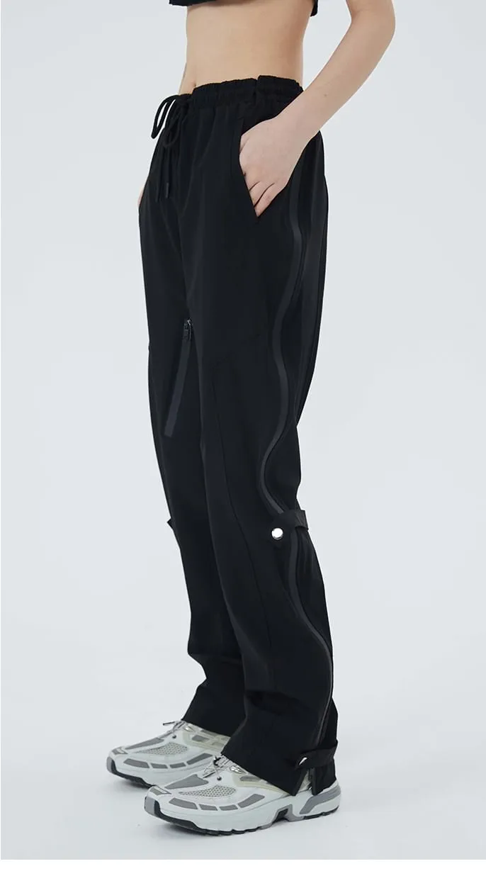 Double Side Zip Lightweight Pants