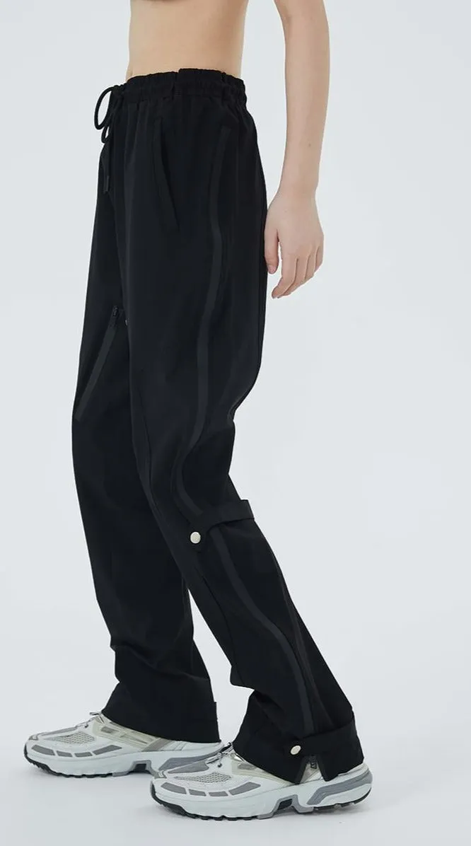 Double Side Zip Lightweight Pants