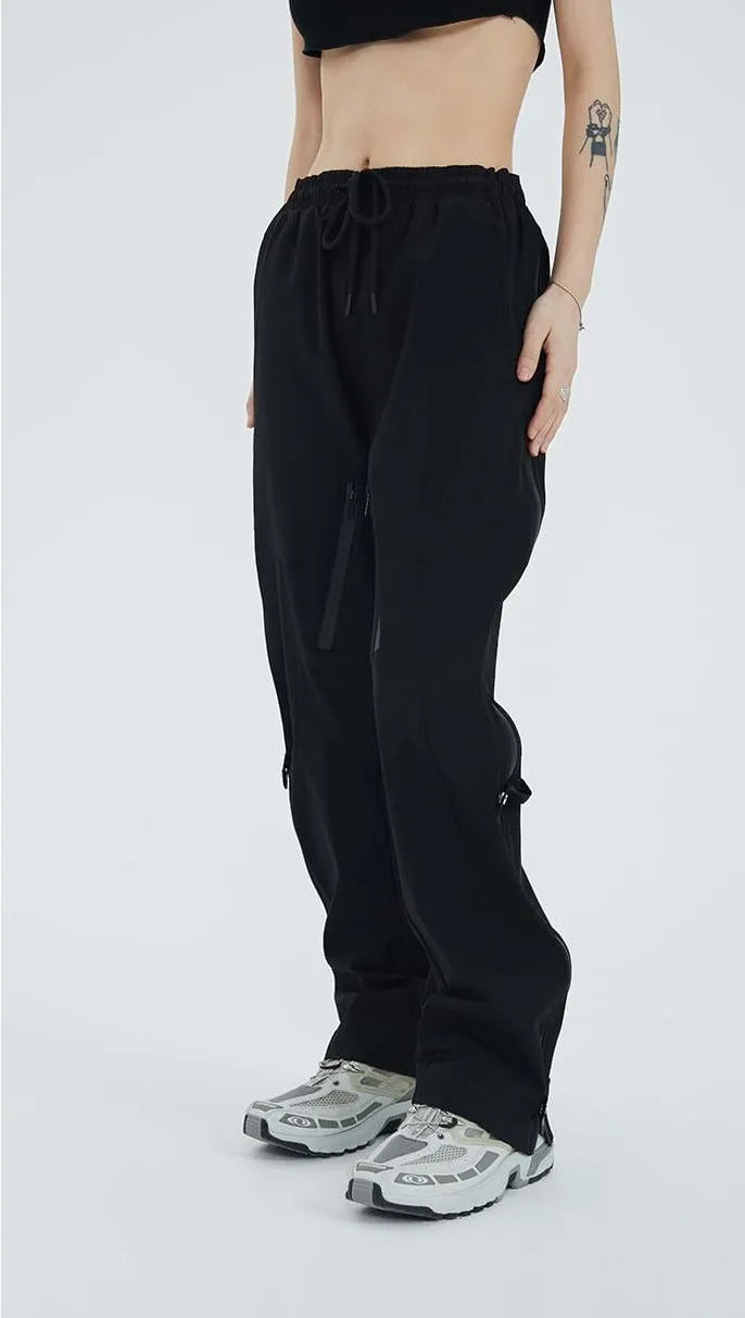 Double Side Zip Lightweight Pants