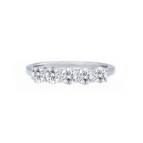 Forevermark 5 Stone Diamond Band