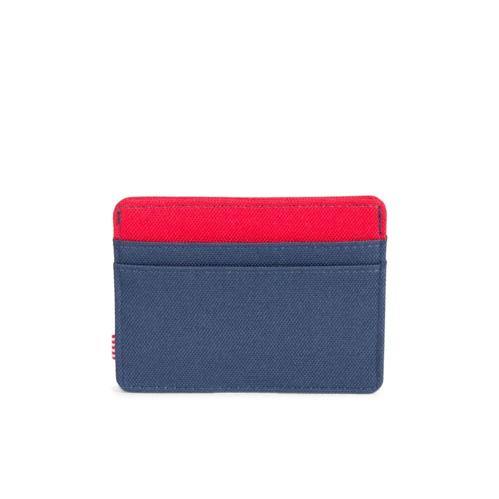 Herschel Charlie Wallet - Navy/Red