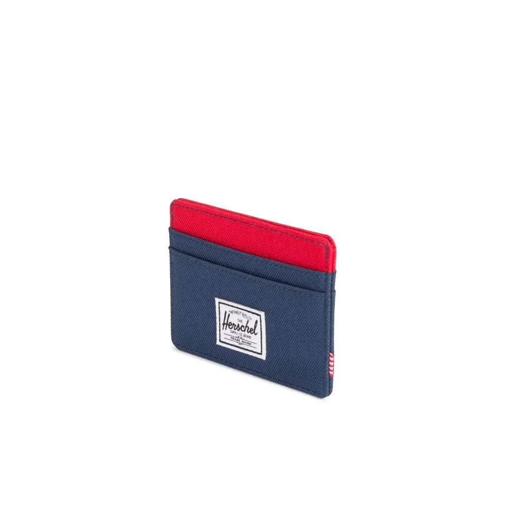 Herschel Charlie Wallet - Navy/Red