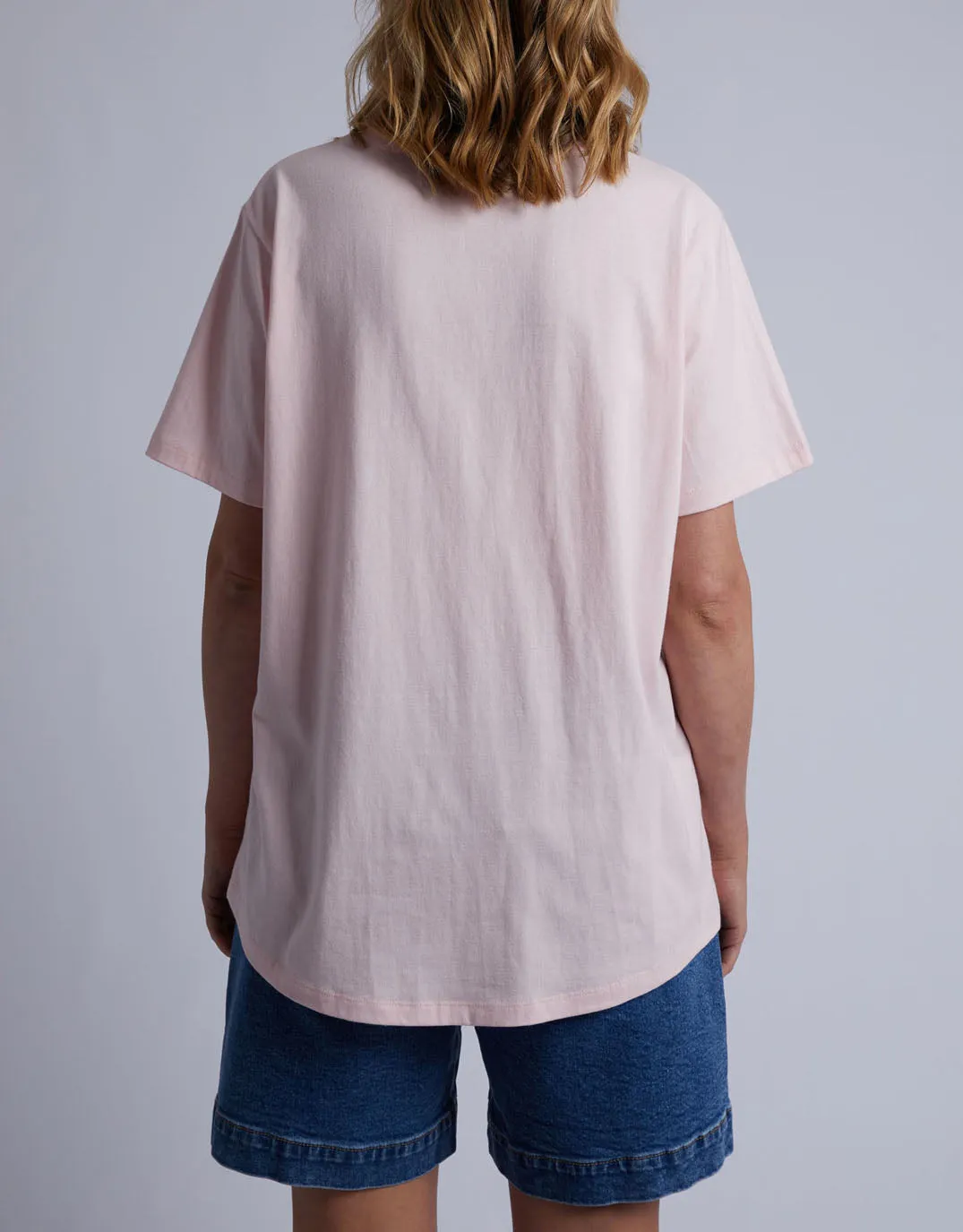 Long Lunch Tee - Pink