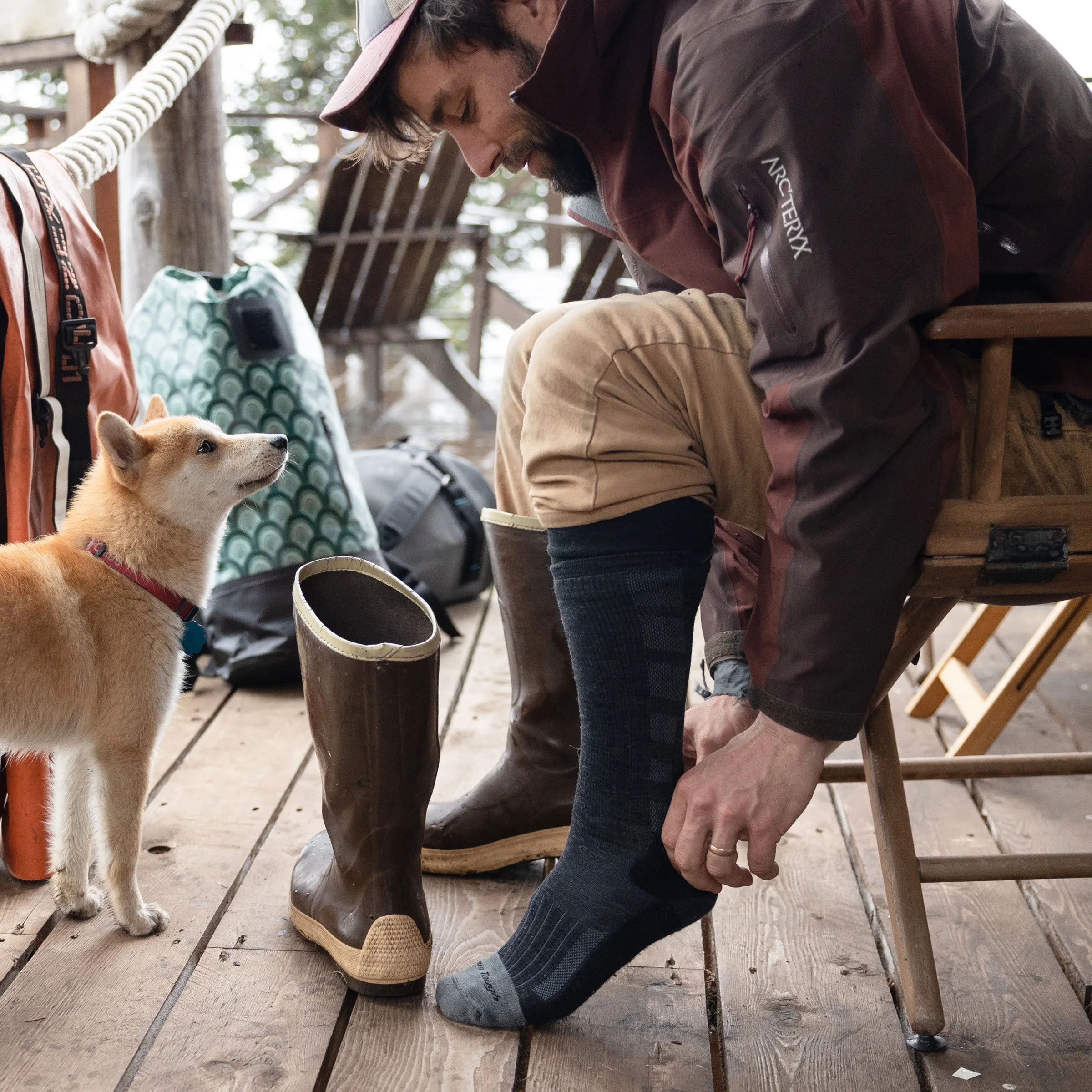 Men's Stanley K Mid-Calf  Lightweight Work Sock