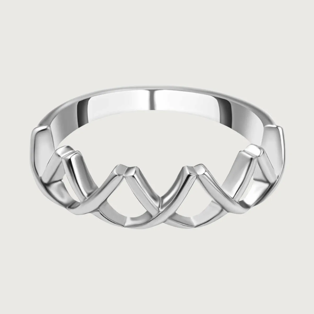 Molto Multi Kiss Band Ring