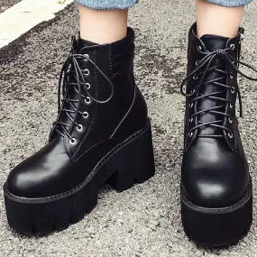 MUST HAVE FALL BOOTS SALE-Grunge COMBAT BOOTS