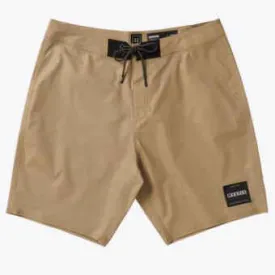 Mystic brand swim boardshort - slate brown