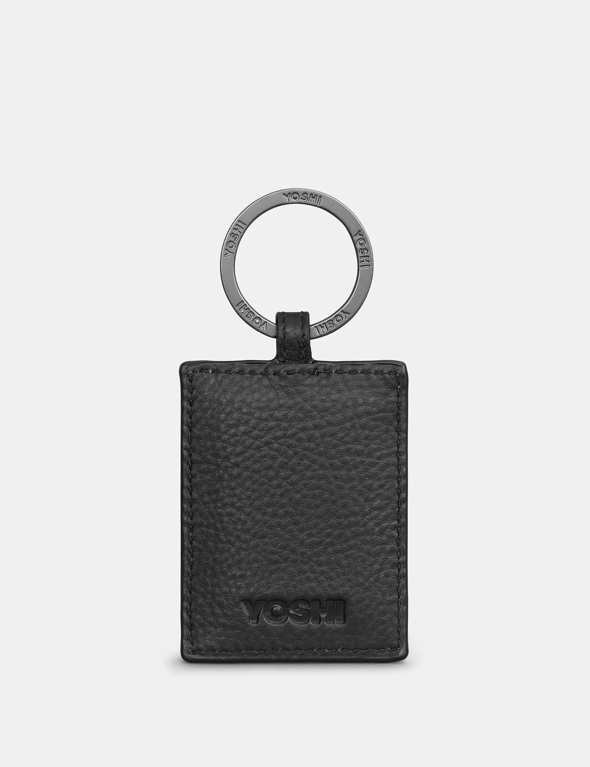 On Safari Leather Keyring